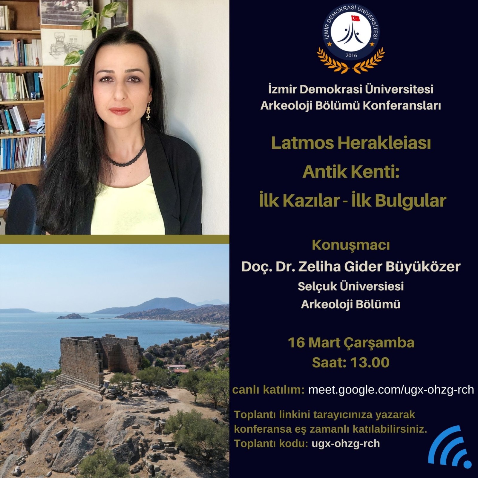 İDÜ - Arkeoloji Bölümü Konferansları